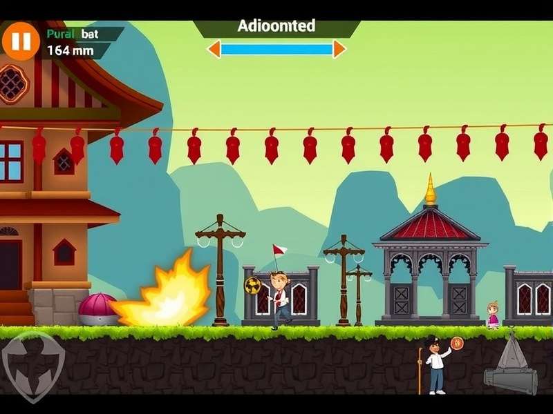 Indian Fire Dash Gameplay Screenshot